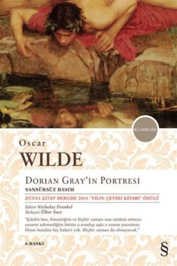 Dorian Gray'in Portresi (Sansürsüz Basım)