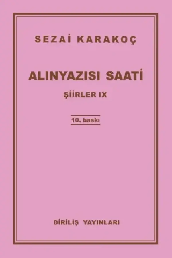 Şiirler 9: Alınyazısı Saati