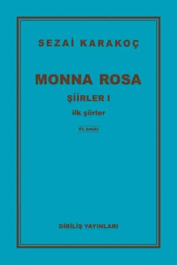 Monna Rosa - Şiirler 1