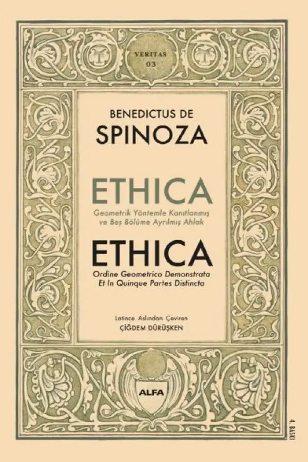 Ethica (Latince - Türkçe) (Ciltli)