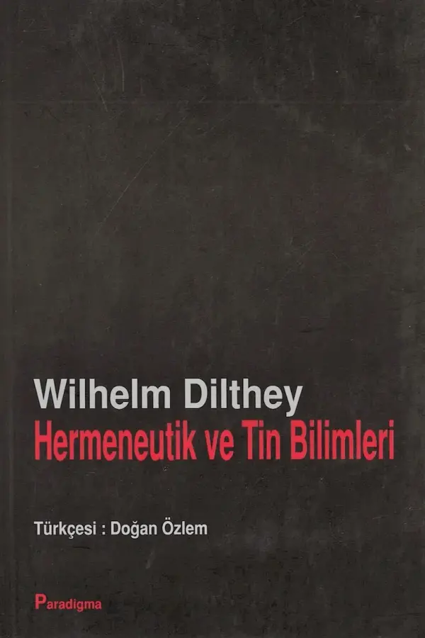 Hermeneutik ve Tin Bilimleri