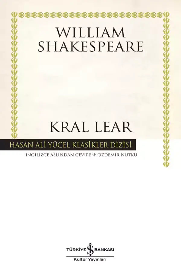 Kral Lear (Ciltli)